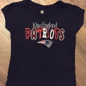 New England Patriots NFL Girls Toddler Shirt 2T